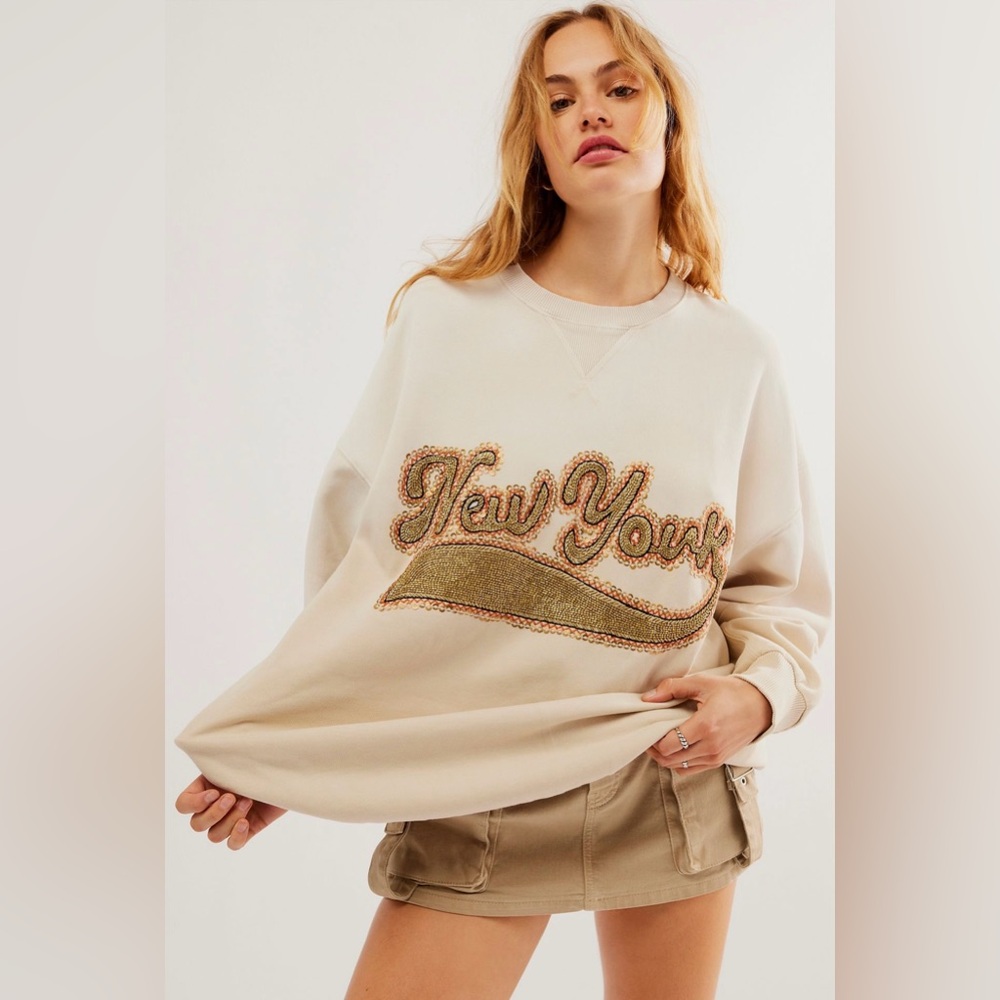 FREE PEOPLE Bali Drifter Sweatshirt